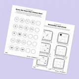 [036] Manna and Quail - Drawing Coloring Pages Printable