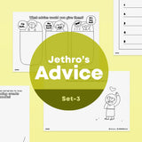 [039] Jethro Advised Moses - Creative Drawing Pages Printable