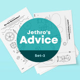 [039] Jethro Advised Moses - Drawing Coloring Pages Printable