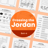 [057] Crossing the Jordan-Bible Verse Activity Worksheet