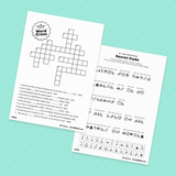[050] Moses Strikes the Rock - Bible Verse Activity Worksheet