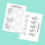 [055] Reuben and Gad-Drawing Coloring Pages Printable