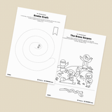 [051] The Brass Serpen -  Drawing Coloring Pages Printable