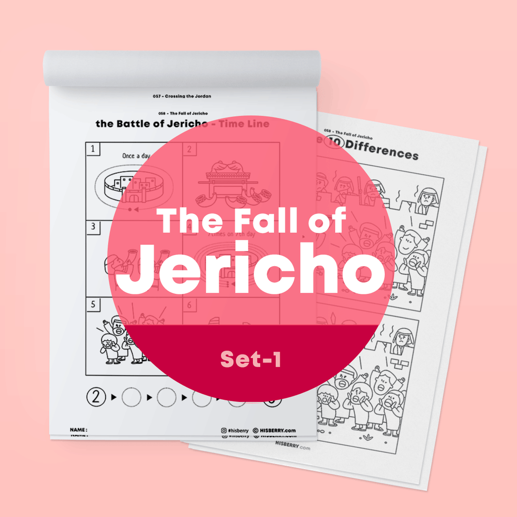 [058] The Fall of Jericho-Activity Worksheets