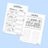 [058] The Fall of Jericho-Bible Verse Activity Worksheet