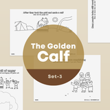 [042] The Golden Calf - Creative Drawing Pages Printable