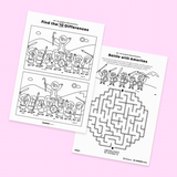 [052] The Israelites defeat King Sihon-Activity Worksheets