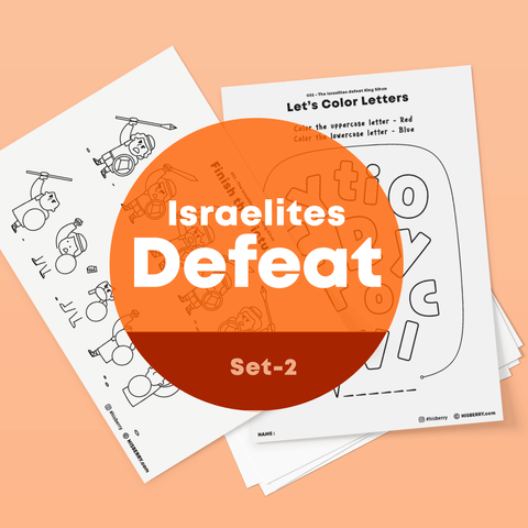[052] The Israelites defeat King Sihon-Drawing Coloring Pages Printable