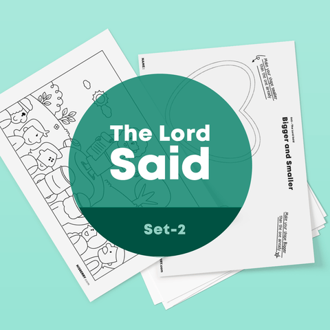 [045] Leviticus, The Lord Said - Drawing Coloring Pages Printable