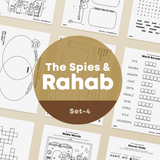 [056] The Spies and Rahab-Bible Verse Activity Worksheet