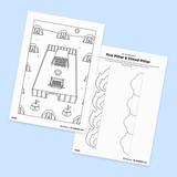 [043] The Tabernacle - Drawing Coloring Pages Printable