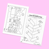 [044] The Worship of Offerings - Drawing Coloring Pages Printable