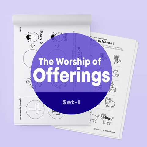 [044] The Worship of Offerings - Activity Worksheets