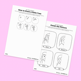 [064] The Story of Deborah-Drawing Coloring Pages Printable