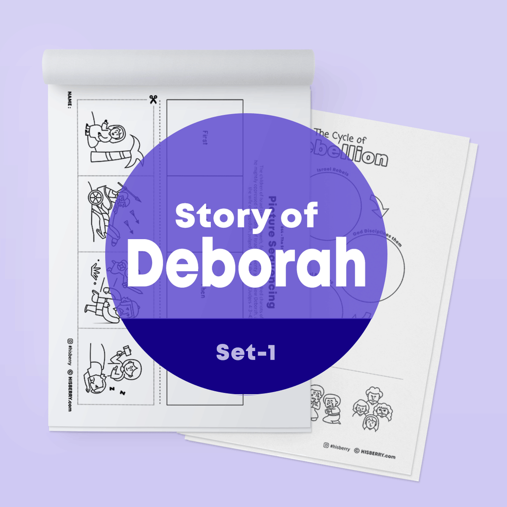 [064] The Story of Deborah-Activity Worksheets